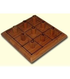 Tic tac toe - bambusová hra - Produkt Tic tac toe - bambusová hra