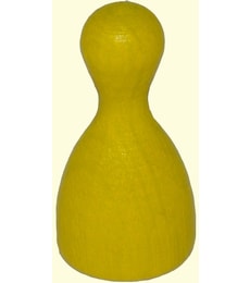 Figurka halmička Žlutá - Produkt Figurka halmička Žlutá