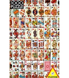 Puzzle Piatnik Hrací karty 6000d - Produkt Puzzle Piatnik Hrací karty 6000d