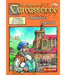 Carcassonne 5. rozšíření Opatství a starosta (starší vydání) - Produkt Carcassonne 5. rozšíření Opatství a starosta (starší vydání)