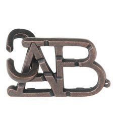 Hanayama Cast ABC - hlavolam - Produkt Hanayama Cast ABC - hlavolam