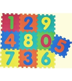 Pěnové puzzle 30x30 Čísla 10d - Produkt Pěnové puzzle 30x30 Čísla 10d