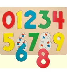 Puzzle dřevěné Číslice - Produkt Puzzle dřevěné Číslice
