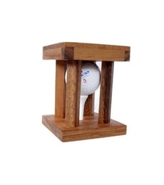 Hlavolam Golfový míček v kleci - Produkt Hlavolam Golfový míček v kleci