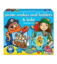 Pirátské Žebříky a Hadi & Pirát Ludo (Pirate Snakes and Ladders & Ludo) - Produkt Pirátské Žebříky a Hadi & Pirát Ludo (Pirate Snakes and Ladders & Ludo)