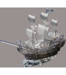 Hlavolam Crystal Puzzle - Pirátská loď - Produkt Hlavolam Crystal Puzzle - Pirátská loď