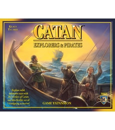 Catan: Explorers & Pirates rozšíření - Produkt Catan: Explorers & Pirates rozšíření