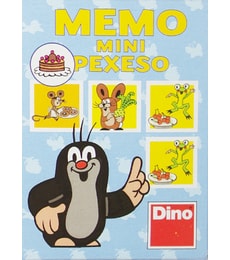Mini pexeso Krtek - Produkt Mini pexeso Krtek