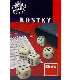Kostky cestovní Dino - Produkt Kostky cestovní Dino