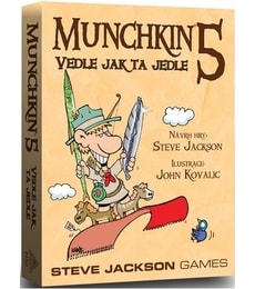 Munchkin 5: Vedle jak ta jedle - Produkt Munchkin 5: Vedle jak ta jedle