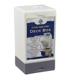 Deck Box White - krabička na karty bílá - Produkt Deck Box White - krabička na karty bílá