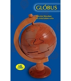 Hlavolam Globus (dřevěný) - Produkt Hlavolam Globus (dřevěný)