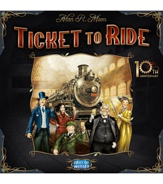 Ticket to Ride - 10th Anniversary Edition - Produkt Ticket to Ride - 10th Anniversary Edition