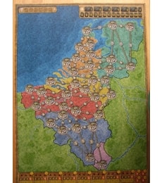 Vysoké napětí - mapa střední Evropa/Benelux (DE) - Produkt Vysoké napětí - mapa střední Evropa/Benelux (DE)