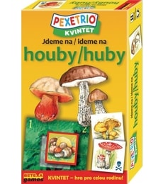 Pexetrio Kvintet Jdeme na houby - Produkt Pexetrio Kvintet Jdeme na houby