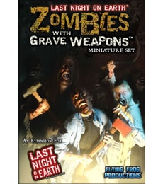LNoE: Zombies with Grave Weapons set - Produkt LNoE: Zombies with Grave Weapons set