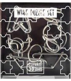 Sada 5 drátěných hlavolamů (Brown wire) - Produkt Sada 5 drátěných hlavolamů (Brown wire)