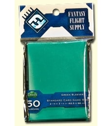 Obaly na karty pevné zelené - Green Card Game Sleeves - Produkt Obaly na karty pevné zelené - Green Card Game Sleeves