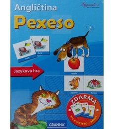 Pexeso Angličtina Granna - Produkt Pexeso Angličtina Granna