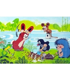 Pěnové puzzle Krtek - Potopa 24d - Produkt Pěnové puzzle Krtek - Potopa 24d