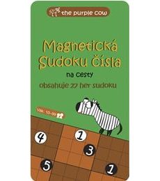 Magnetická hra Sudoku čísla na cesty - Produkt Magnetická hra Sudoku čísla na cesty