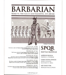Barbarian: SPQR Module - Produkt Barbarian: SPQR Module