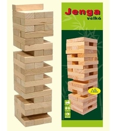 Jenga velká přírodní - Produkt Jenga velká přírodní