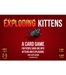 Exploding Kittens (mňoukající krabice) - Produkt Exploding Kittens (mňoukající krabice)