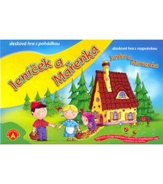 Jeníček a Mařenka - desková hra s pohádkou - Produkt Jeníček a Mařenka - desková hra s pohádkou