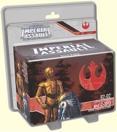Imperial Assault Ally Pack: R2-D2 and C-3PO - Produkt Imperial Assault Ally Pack: R2-D2 and C-3PO
