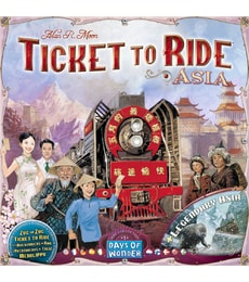 Ticket to Ride - mapy Asie - Produkt Ticket to Ride - mapy Asie