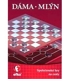 Dáma a Mlýn - společenská hra na cesty - Produkt Dáma a Mlýn - společenská hra na cesty