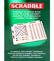Scrabble skórovací bloček - Produkt Scrabble skórovací bloček