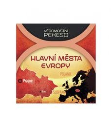 Vědomostní pexeso: Hlavní města Evropy - Produkt Vědomostní pexeso: Hlavní města Evropy