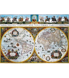 Puzzle Historická mapa 1500d - Produkt Puzzle Historická mapa 1500d