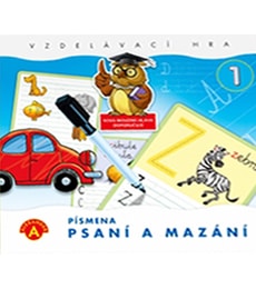 Psaní a mazání: Písmenka - vzdělávací hra - Produkt Psaní a mazání: Písmenka - vzdělávací hra