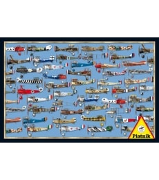 Puzzle Piatnik Válečná letadla 1000d - Produkt Puzzle Piatnik Válečná letadla 1000d