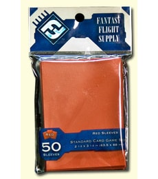 Obaly na karty pevné červené - Red Card Game Sleeves - Produkt Obaly na karty pevné červené - Red Card Game Sleeves