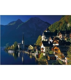 Puzzle Vesnička u jezera 1500d - Produkt Puzzle Vesnička u jezera 1500d
