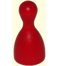 Figurka halmička Červená - Produkt Figurka halmička Červená