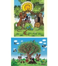 Puzzle Léto s krtečkem 2 x 48d - Produkt Puzzle Léto s krtečkem 2 x 48d