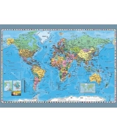 Puzzle POLITICKÁ MAPA SVĚTA 1000d - Produkt Puzzle POLITICKÁ MAPA SVĚTA 1000d