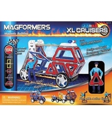 Magformers XL Cruisers Záchranáři - Produkt Magformers XL Cruisers Záchranáři