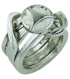 Hanayama Cast Ring II - hlavolam - Produkt Hanayama Cast Ring II - hlavolam