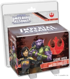 Imperial Assault Ally Pack: Sabine Wren and Zeb Orrelios - Produkt Imperial Assault Ally Pack: Sabine Wren and Zeb Orrelios