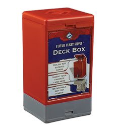 Deck Box Red - krabička na karty červená - Produkt Deck Box Red - krabička na karty červená