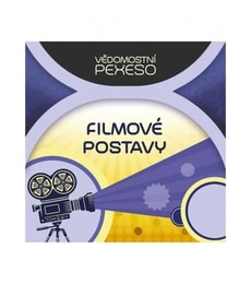 Vědomostní pexeso: Filmové postavy - Produkt Vědomostní pexeso: Filmové postavy
