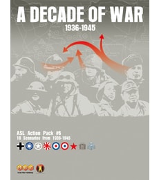 ASL Action Pack 06: A Decade of War - Produkt ASL Action Pack 06: A Decade of War