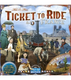 Ticket to Ride: France & Old West - Produkt Ticket to Ride: France & Old West