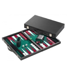 Backgammon velký - kožený kufřík - Produkt Backgammon velký - kožený kufřík